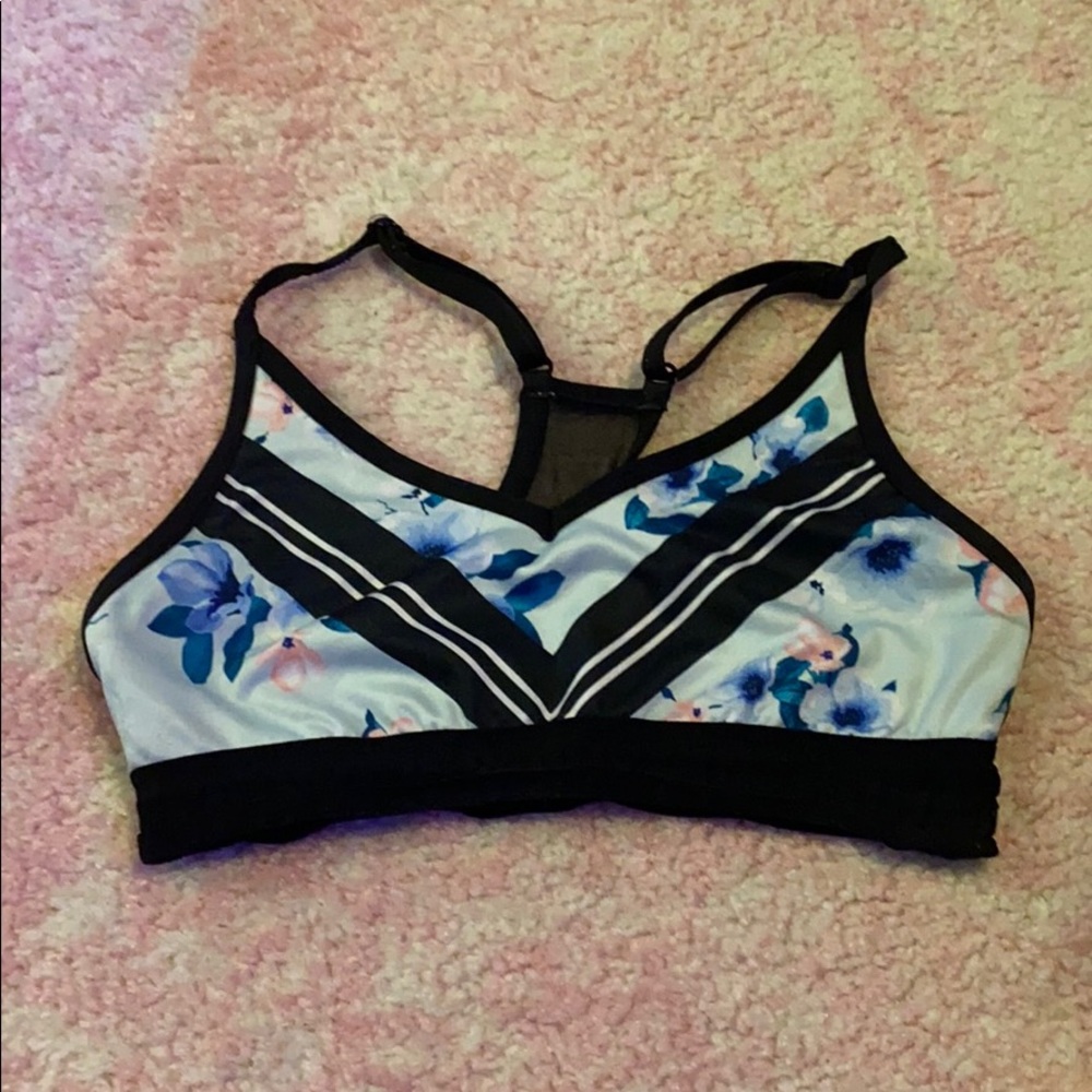 Floral Sports Bra